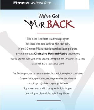 Yur Back - Flexion DVD Back Cover